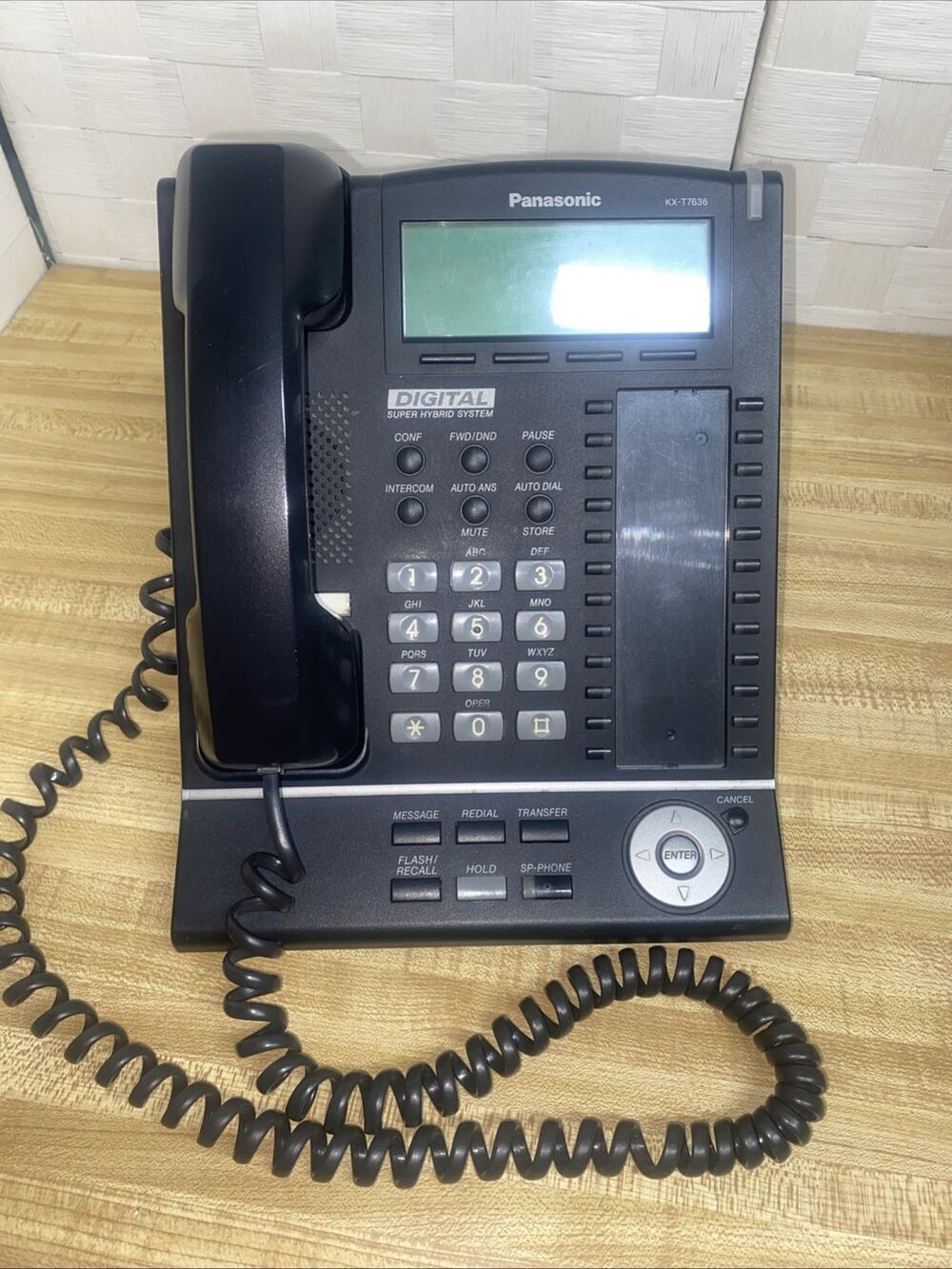 Panasonic KX-T7636 Digital Phone 24 Line Hybrid System Use w/ KX-TDA Systems